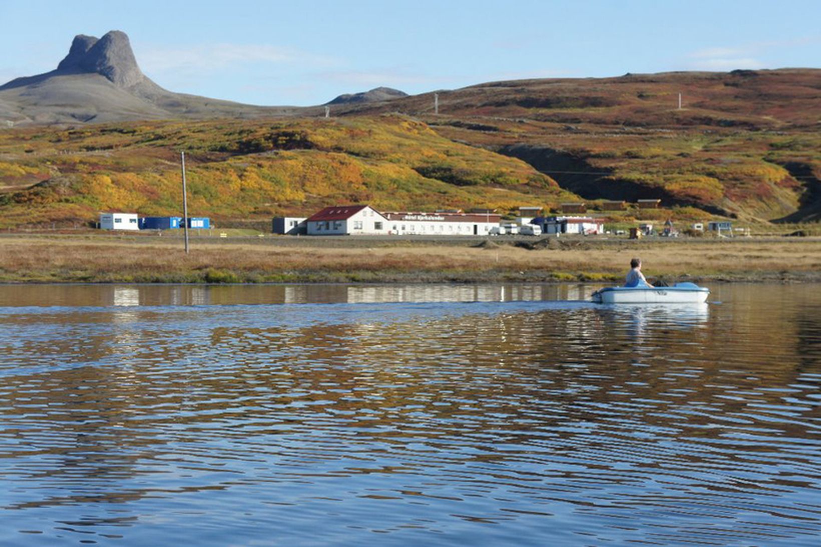 Frá Berufjarðarvatni á Barðaströnd.