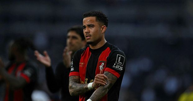 Justin Kluivert í leik með Bournemouth.