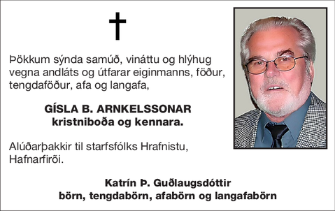 Gísla B. Arnkelssonar