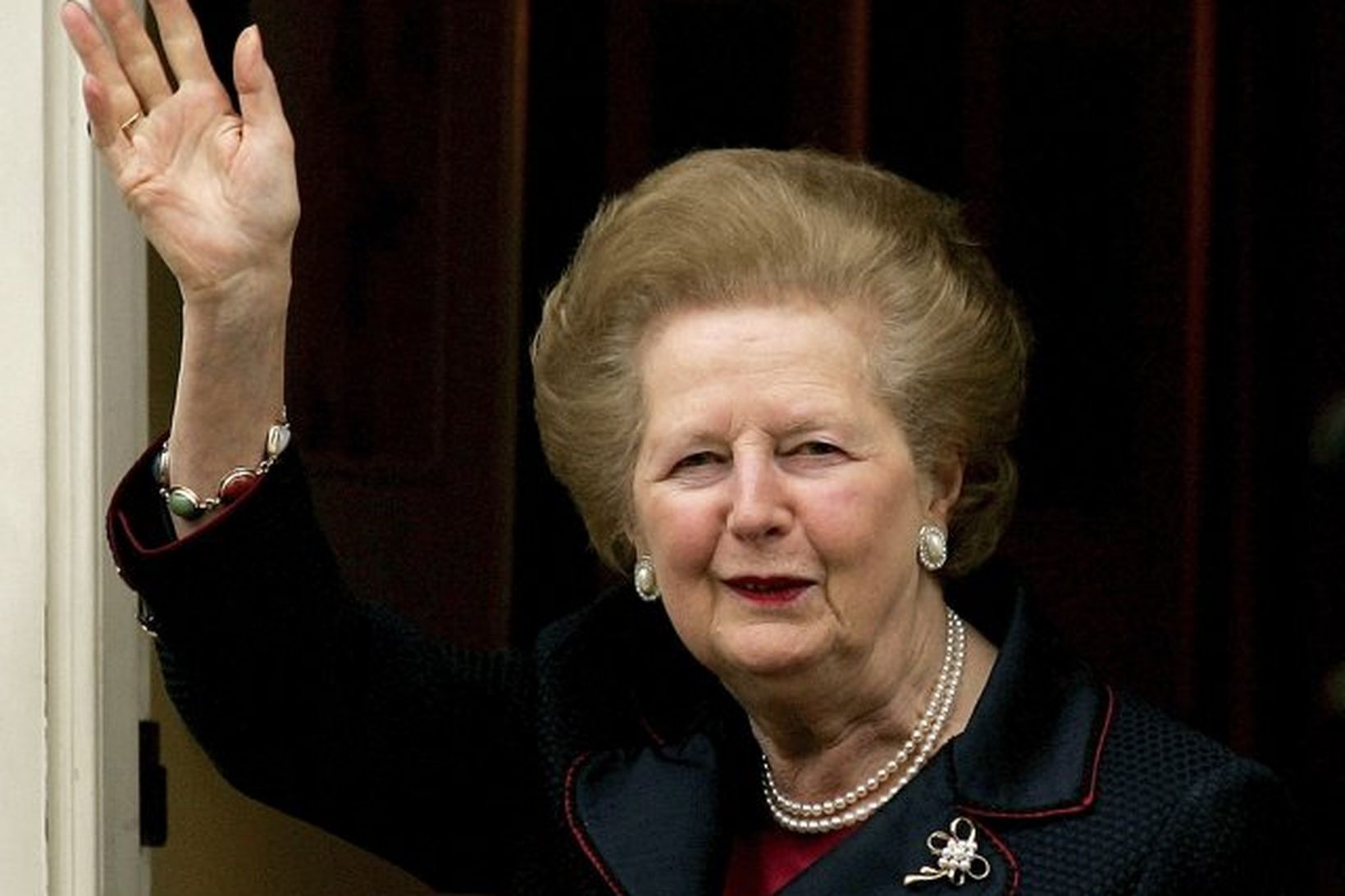 Margaret Thatcher árið 2005.