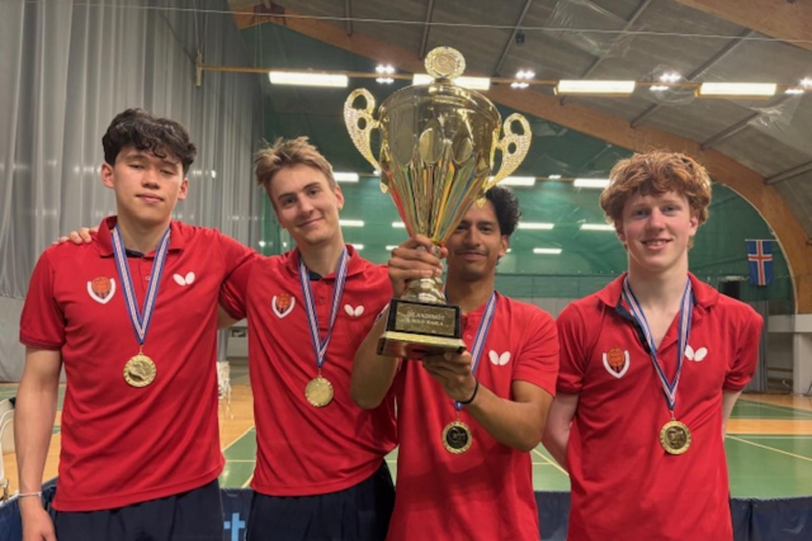 Víkingar tvöfaldir Íslandsmeistarar