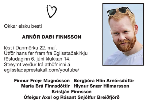 Arnór Daði Finnsson