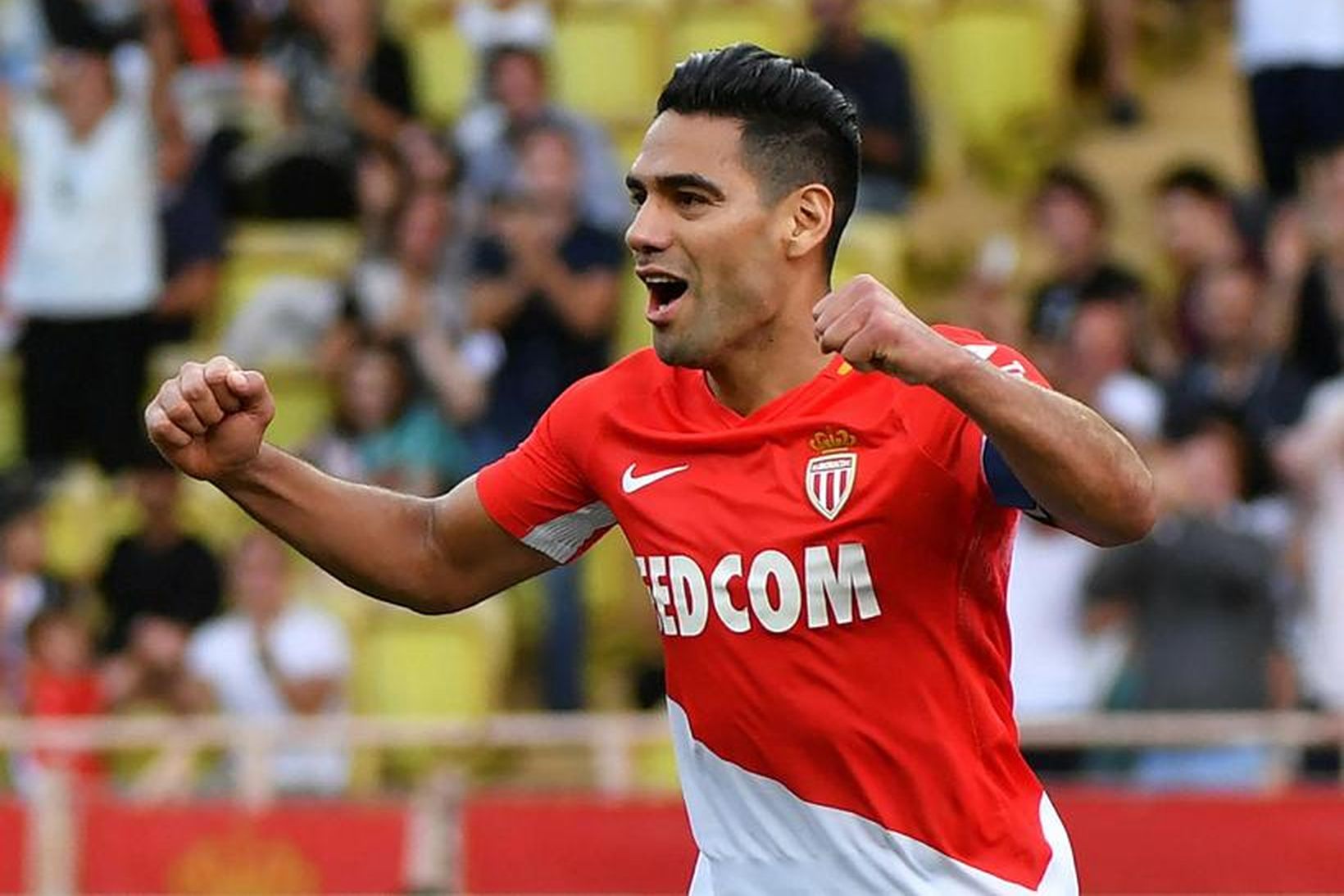 Radamel Falcao skoraði tvö mörk í kvöld.