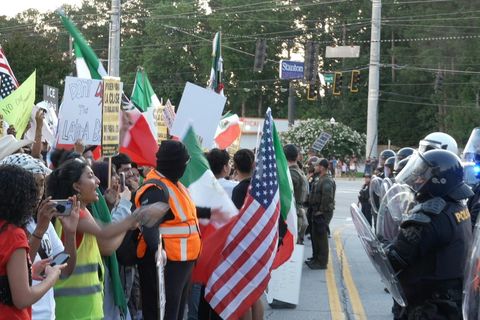 Demonstrations against immigration raids spring up across the US following LA unrest