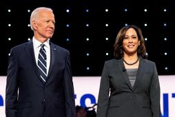 Joe Biden, nýkjörinn forseti Bandaríkjanna og Kamala Harris varaforseti.