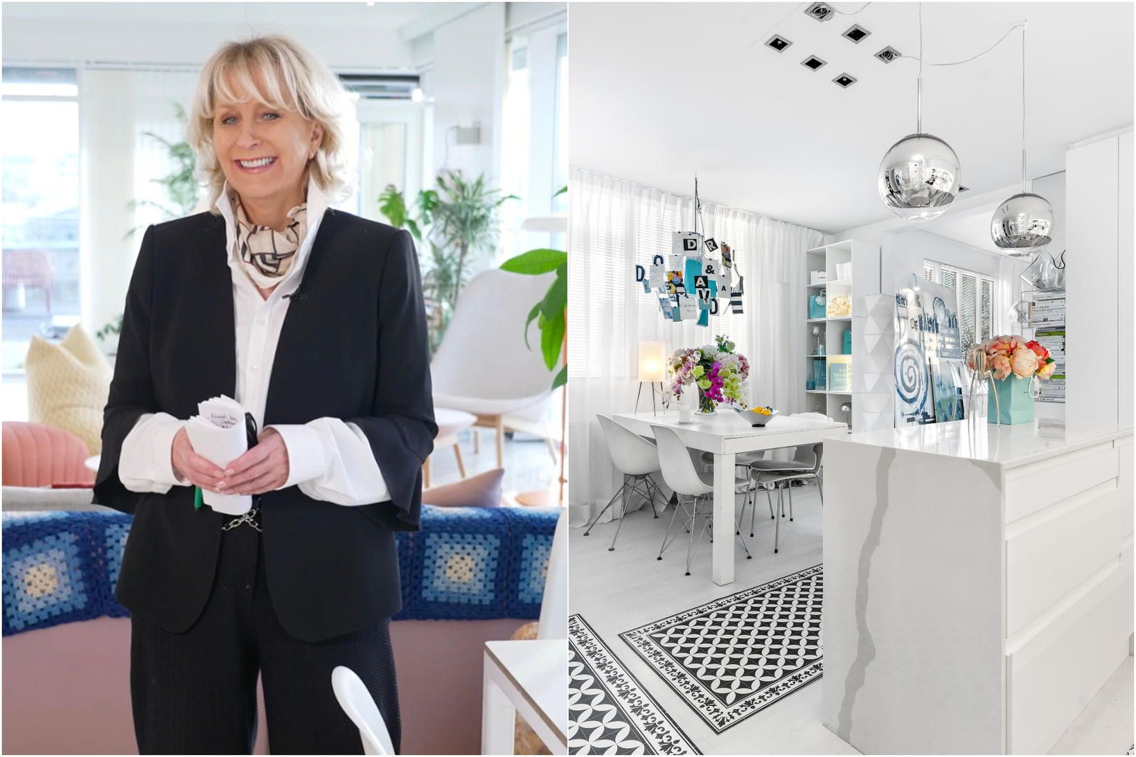 Vala Matt selur íbúðina sem hún stækkaði með leynitrixum