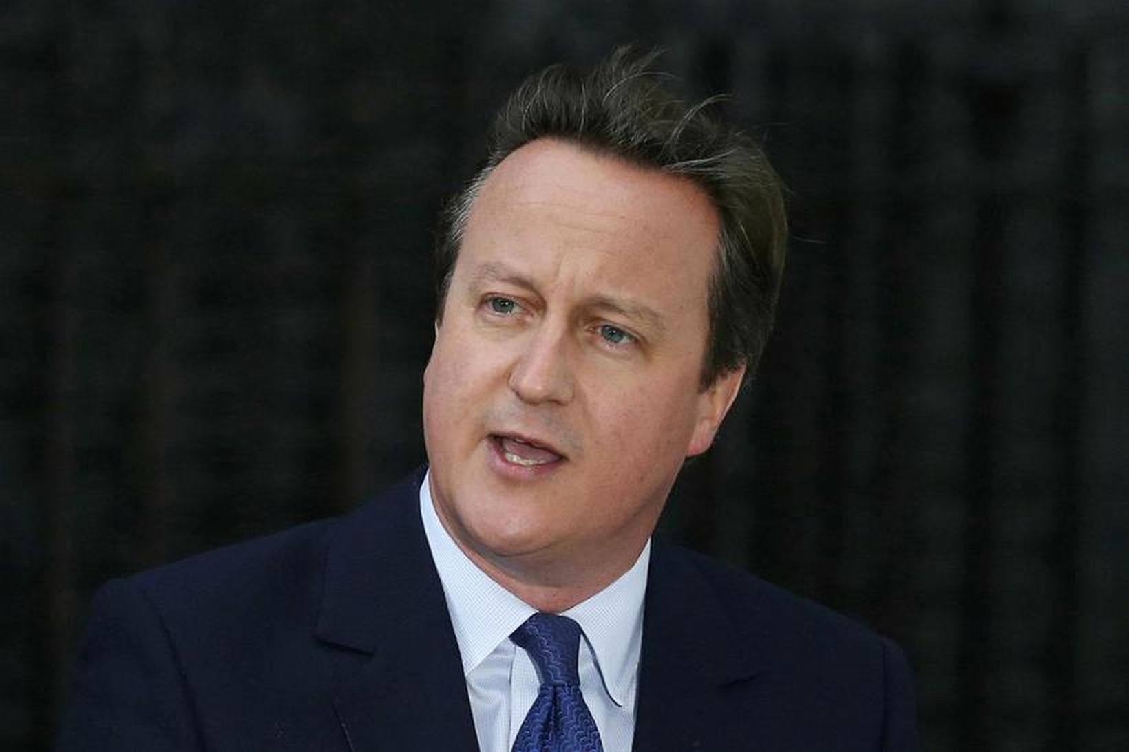 David Cameron, fyrrverandi forsætisráðherra Bretlands.