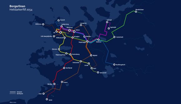 Hagrænn ábati af borgarlínu 26 milljarðar