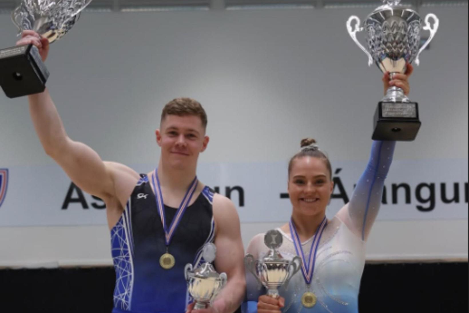 Ágúst og Thelma Íslandsmeistarar