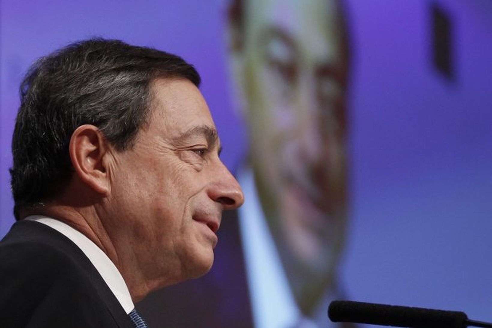 Mario Draghi, seðlabankastjóri Evrópska seðlabankans.