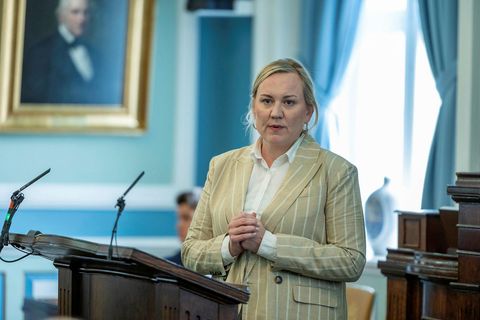 Þorbjörg Sigríður dómsmálaráðherra.