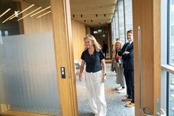 Utanríkismálanefnd fundaði að beiðni stjórnarandstöðunar, til að ræða ESB-málin og heimsókn von der Leyen. Þorgerður …