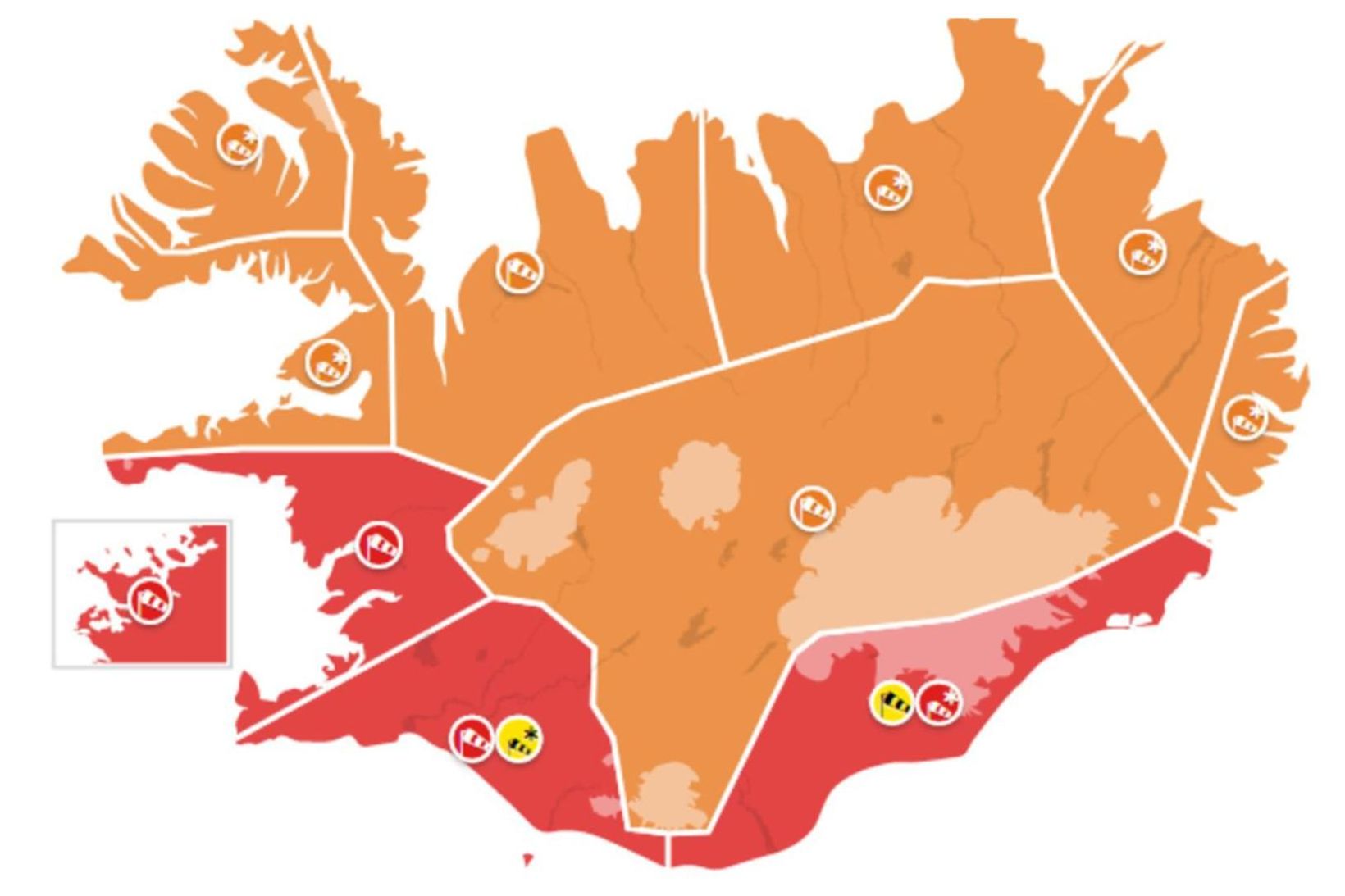 Þetta er eitt af spákortunum sem við fengum að njóta …