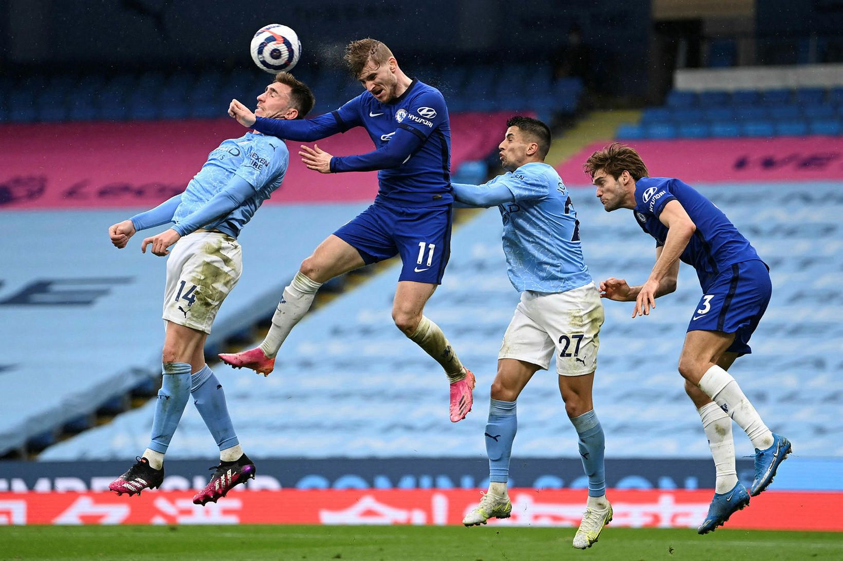 Manchester City og Chelsea munu nú mætast í úrslitaleik Meistaradeildarinnar …