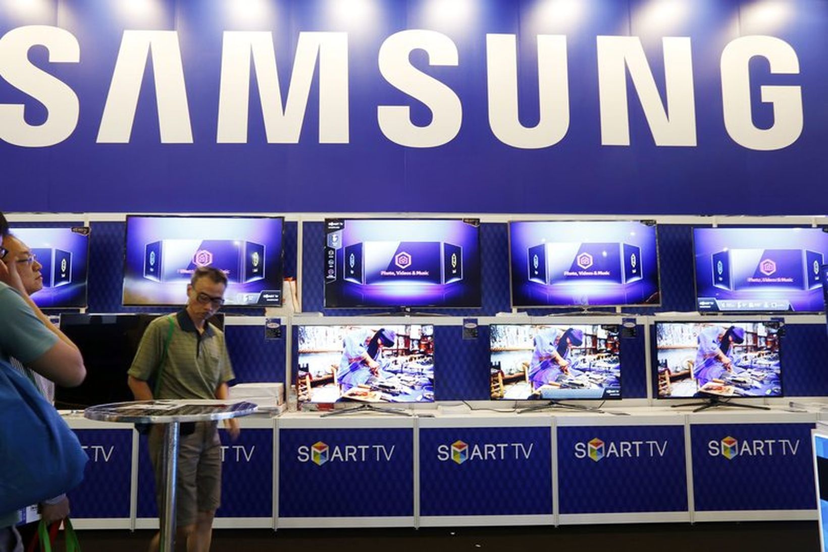 Snjallsjónvörpin Smart TV frá Samsung hafa verið mikið á milli …
