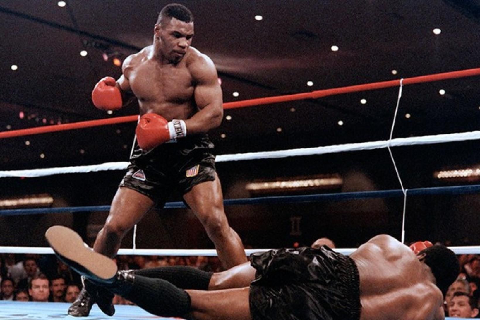 Mike Tyson var á sínum tíma einn sá allra besti.