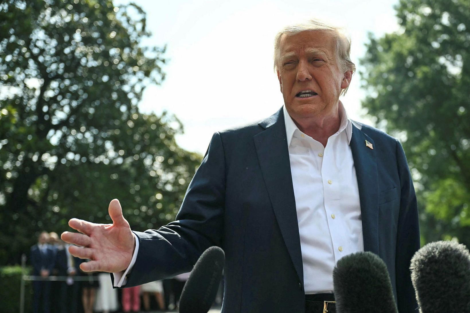 Donald Trump Bandaríkjaforseti.