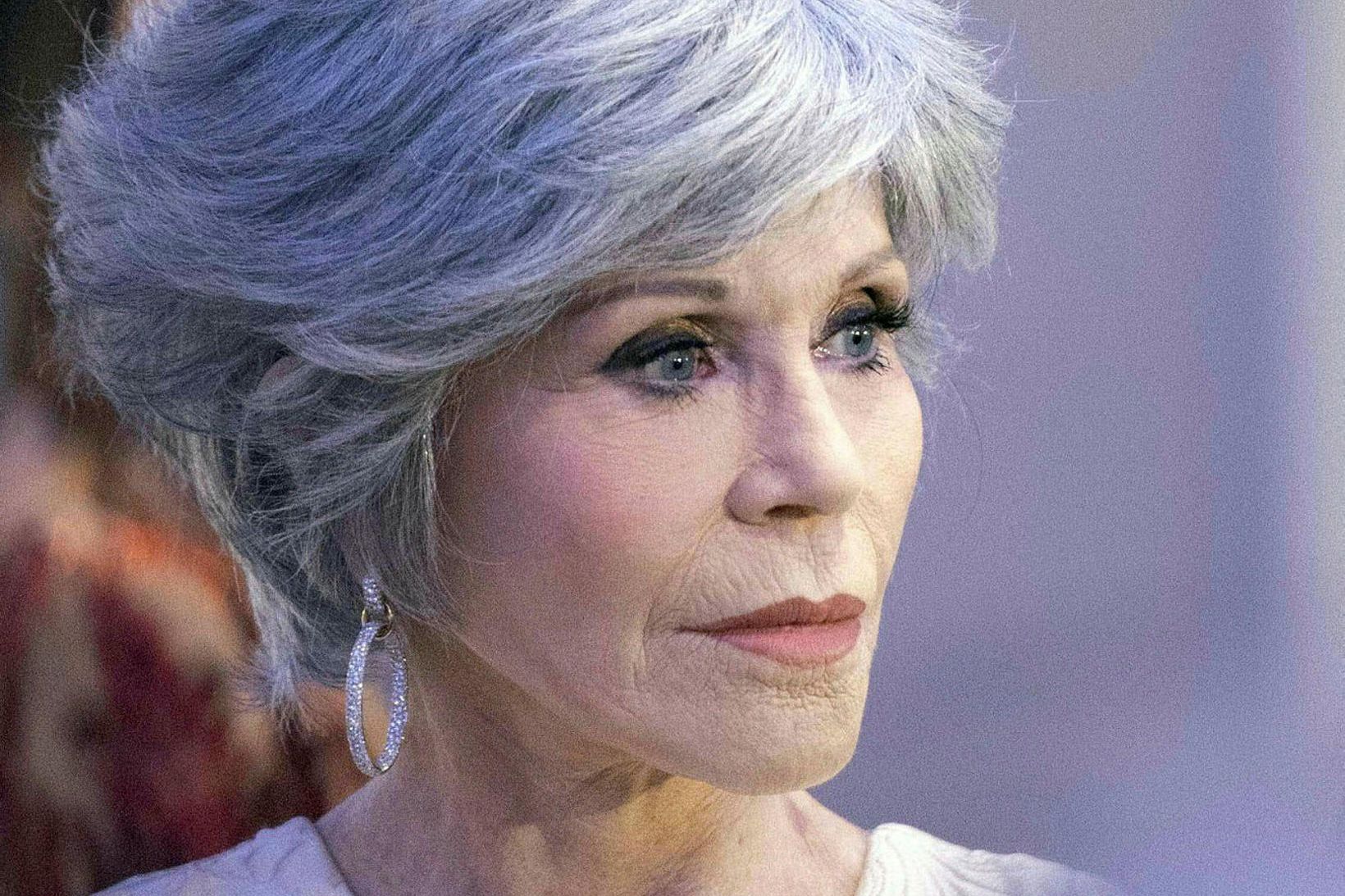 Bandaríska leikkonan Jane Fonda opnar sig um uppeldi barnanna sinna …
