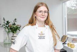 Guðrún Erla Guðjónsdóttir bakari og konditor kom með þessa himnesku samsetningu af súkkulaði brownies.