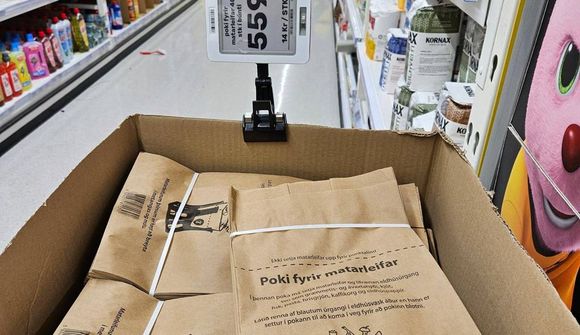 Selja búntið af pokunum á 559 krónur