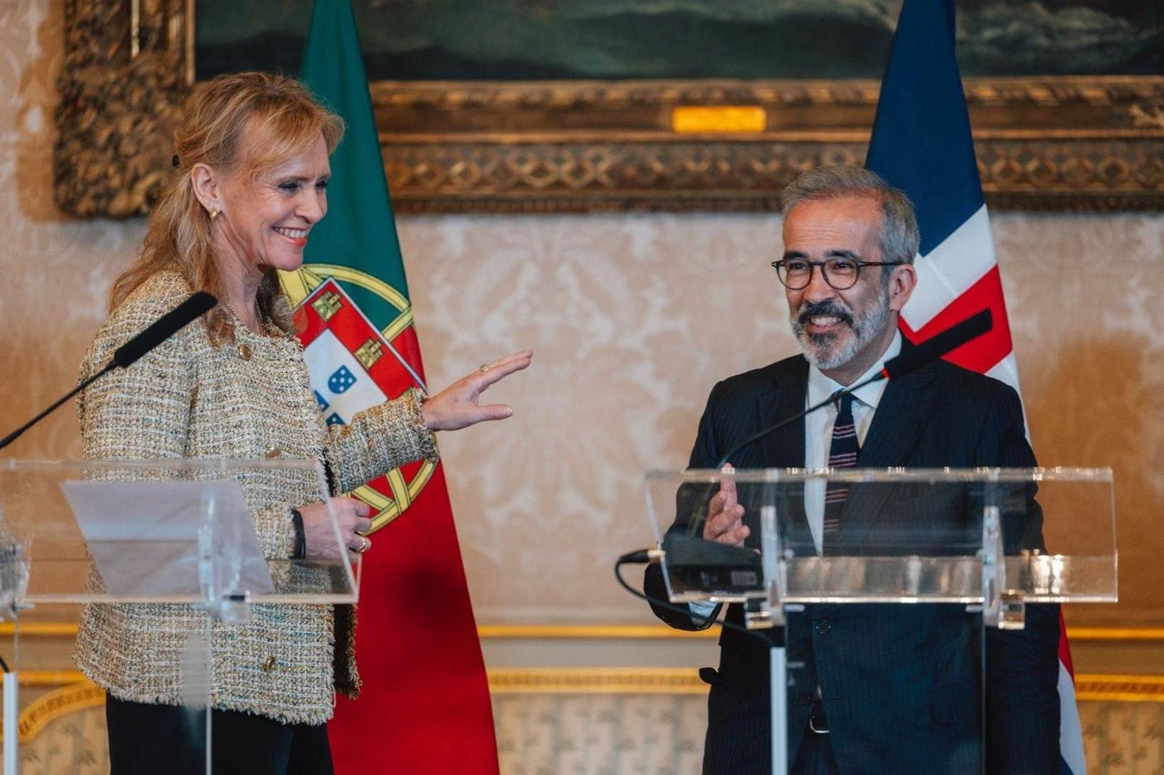 Þorgerður Katrín í Portúgal