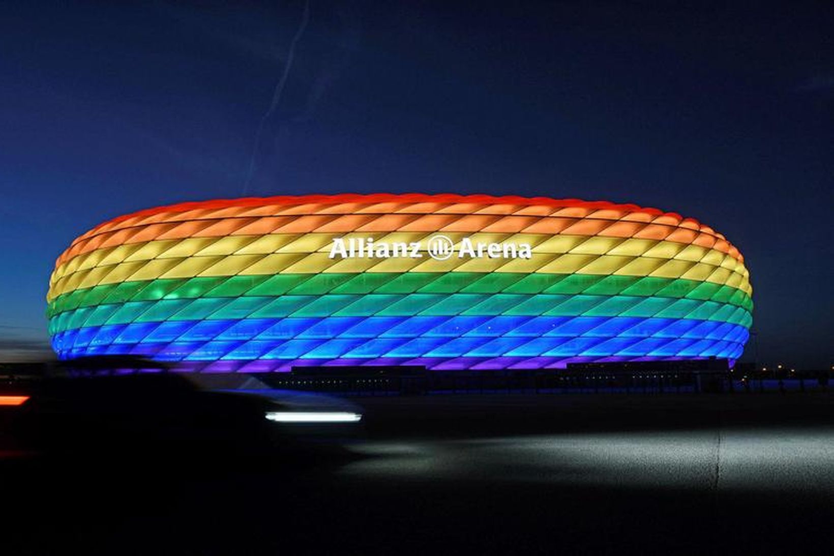 Allianz Arena í Berlín.
