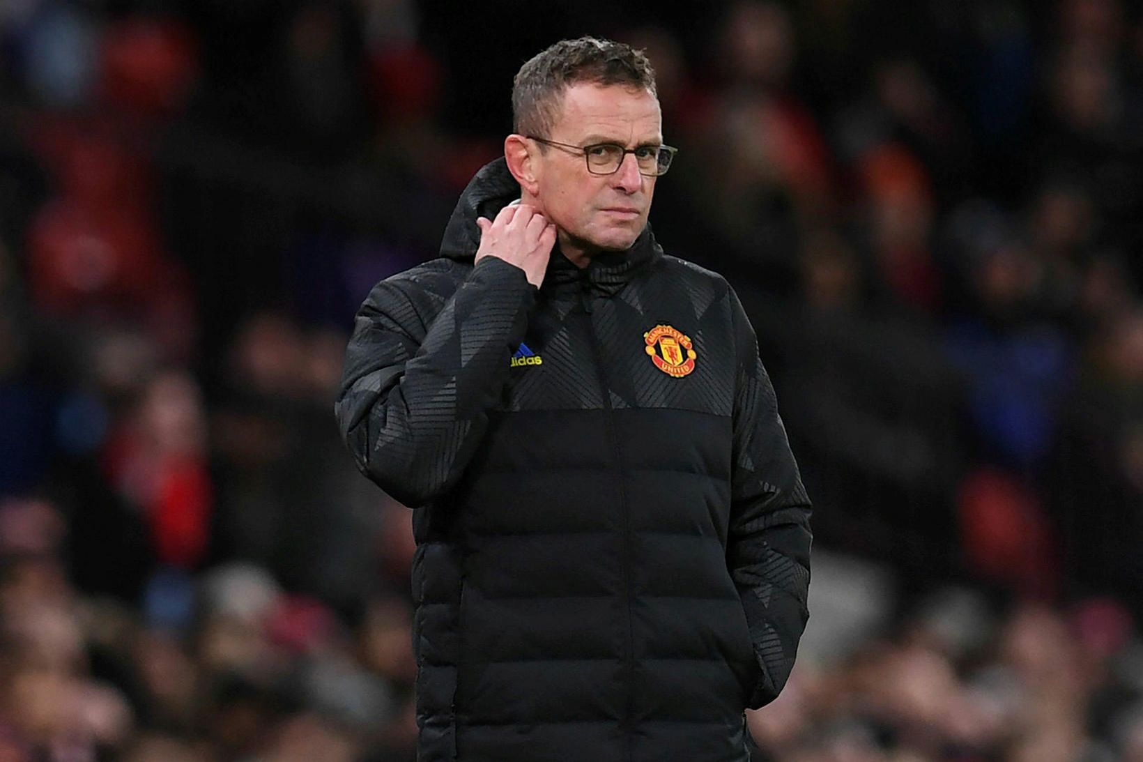 Ralf Rangnick tók við stjórnartaumunum hjá Manchester United í lok …