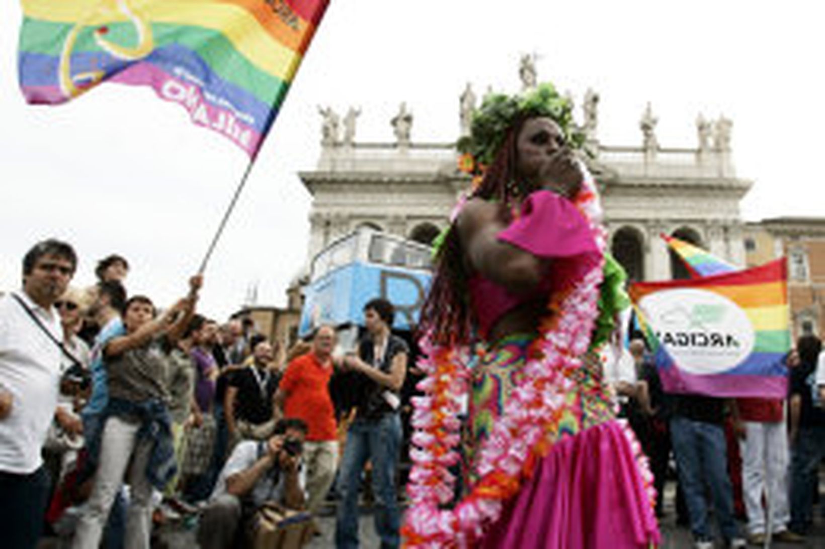 Gay Pride í Róm.