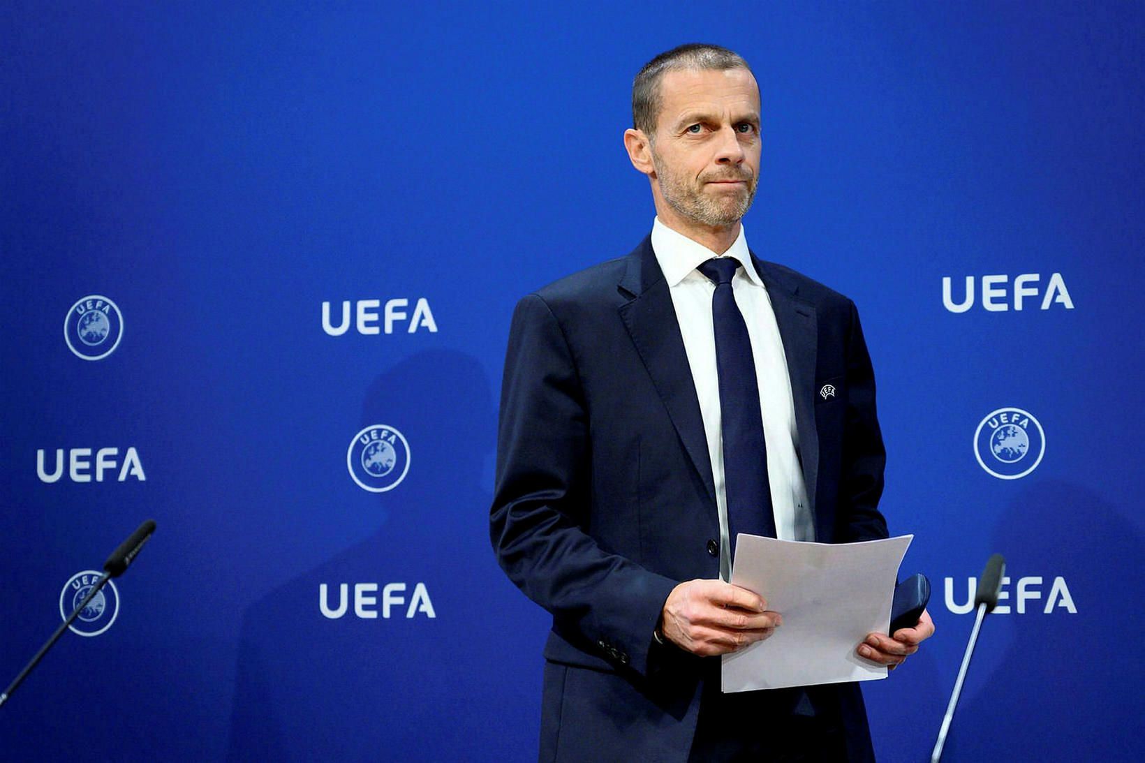 Aleksander Ceferin, forseti UEFA.