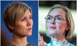 Kristrún Frostadóttir forsætisráðherra og Guðrún Hafsteinsdóttir, formaður Sjálfstæðisflokksins, ræddu um afsögn Ásthildar Lóu Þórsdóttur á …
