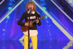 Grace VanderWaal heillaði heimsbyggðina í hæfileikaþáttunum America's Got Talent.