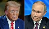 Donald Trump Bandaríkjaforseti og Vladimír Pútin, forseti Rússlands.