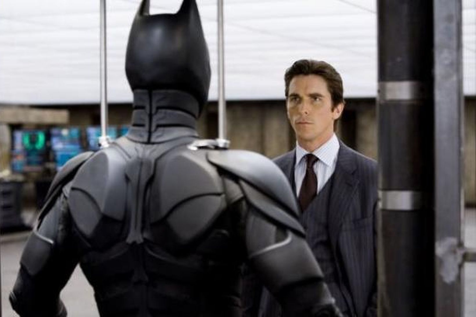 Christian Bale sem Bruce Wayne í The Dark Knight. Bale …