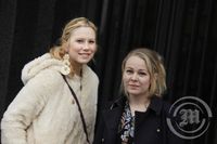 Júlía Margrét Einarsdóttir og Þordís Helgadóttir