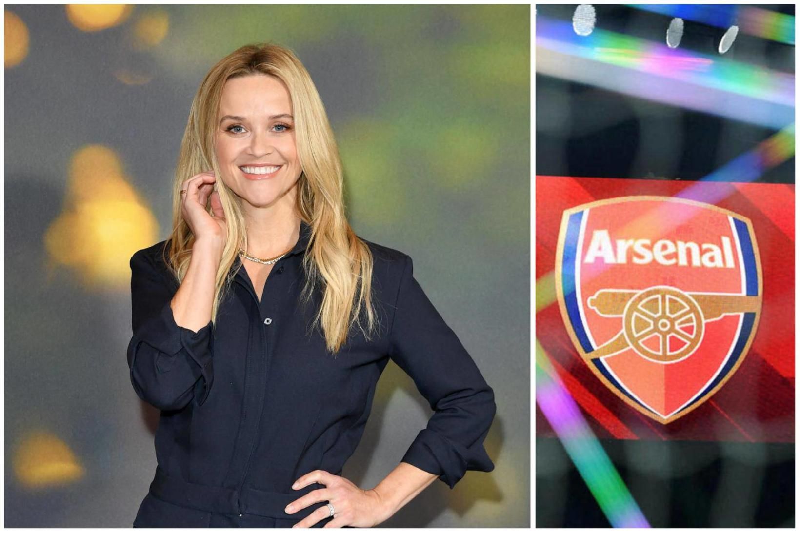 Leikkonan Reese Witherspoon íhugar að fjárfesta í knattspyrnuliðinu Arsenal.