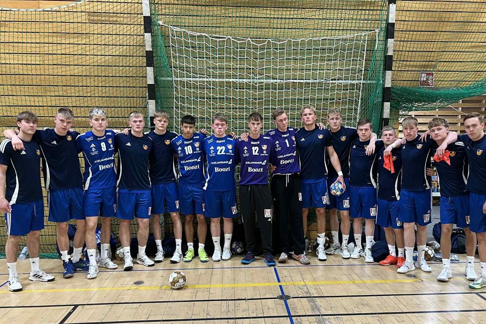 Íslenska U19-ára lið drengja.