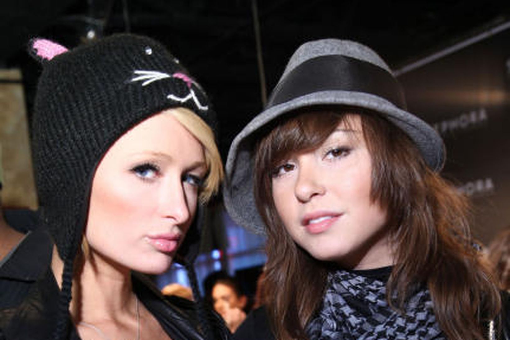 Paris Hilton og Brittany Flickinger.