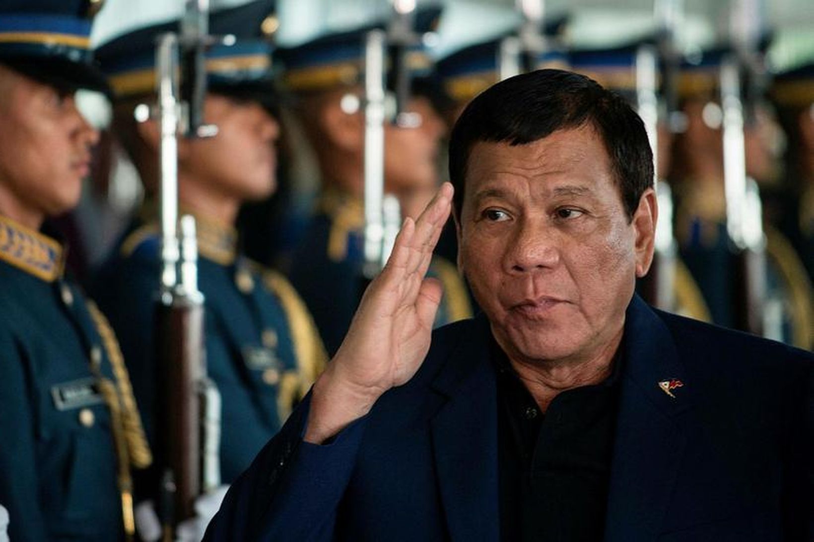 Rodrigo Duterte, forseti Filippseyja, hefur áður réttlæt dráp án dóms …