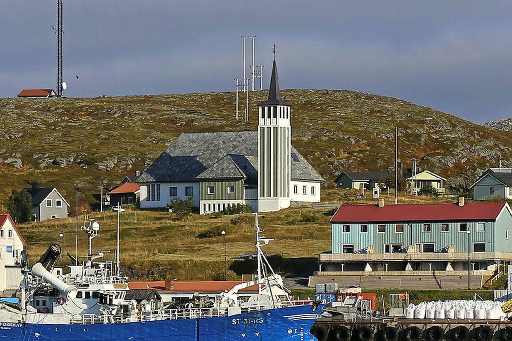 Frá Mehamn í Norður-Noregi.