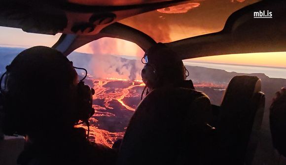 „Má segja að þetta gos hafi þjófstartað“