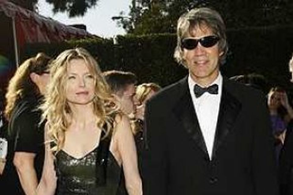 Hjónin Michelle Pfeiffer og David E. Kelley.