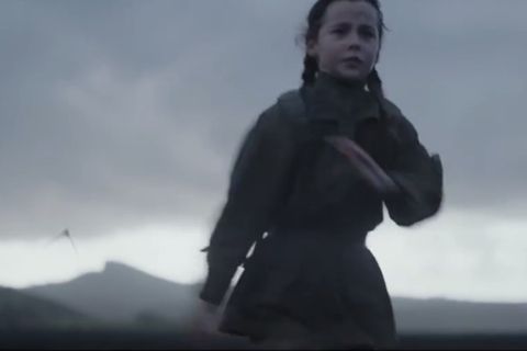 Footage from Star Wars Rogue One from scenes filmed in Iceland.