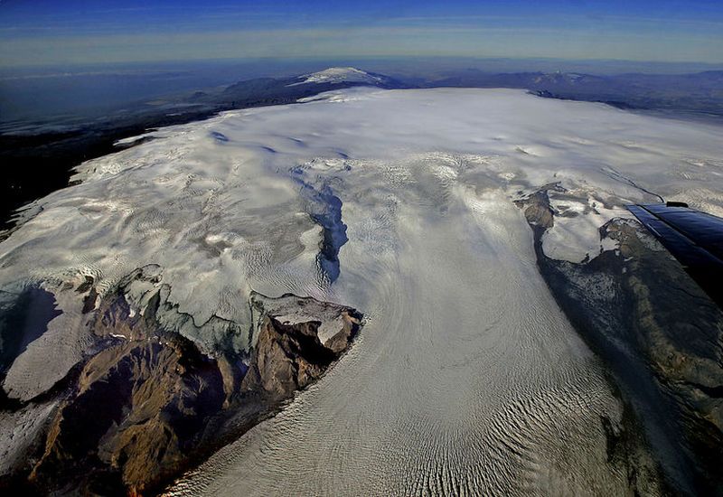 Mýrdalsjökull glacier.