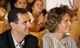 Asma al-Assad ásamt eiginmanni sínum og fyrrum Sýrlandsforseta, Bashar al-Assad.