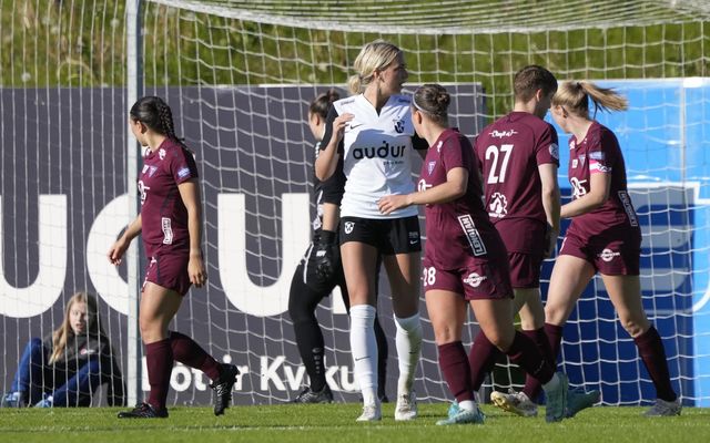 Ída Marín Hermannsdóttir skoraði þrjú mörk gegn Tindastóli.