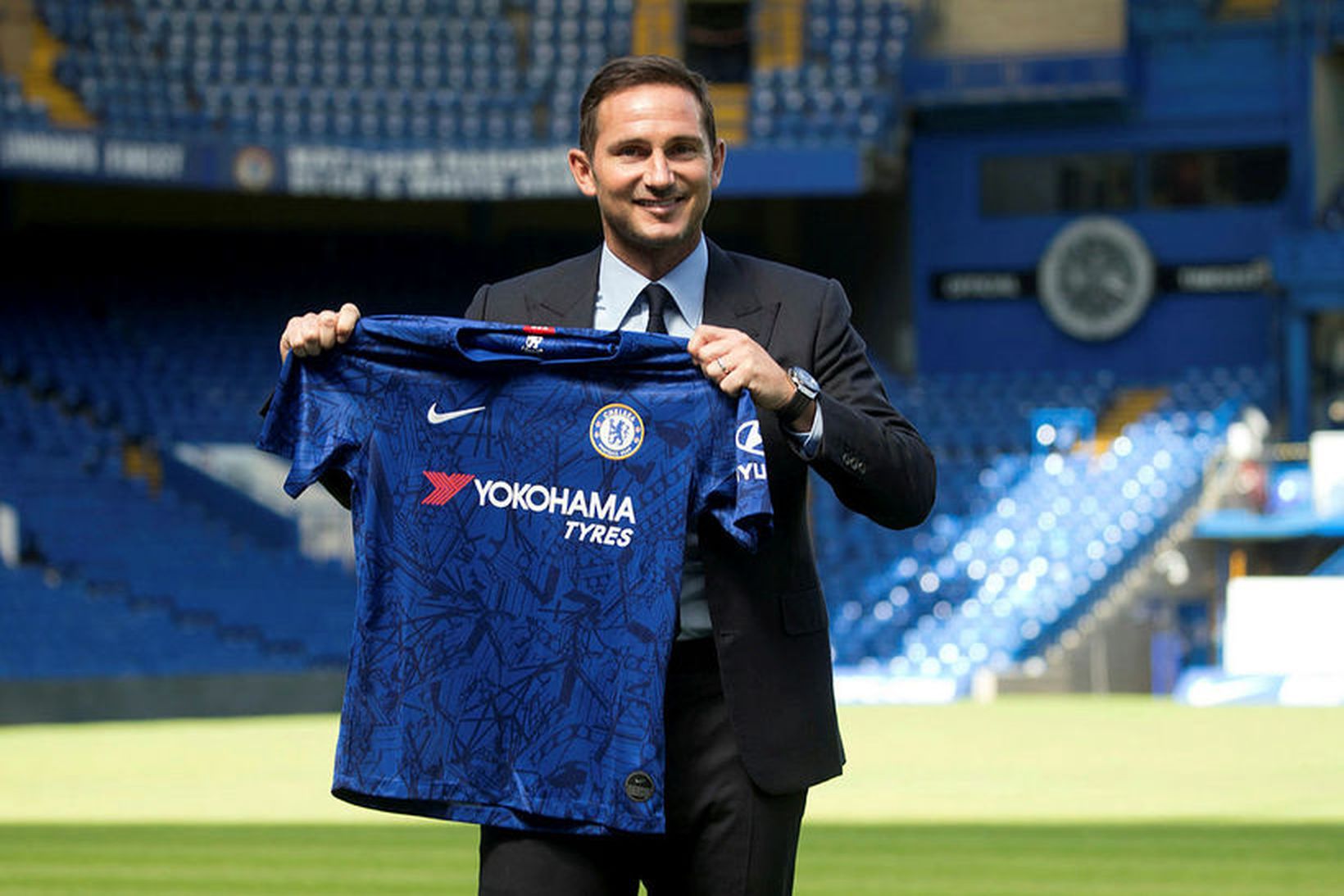 Frank Lampard tók við Chelsea í síðustu viku en hann …