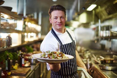 Jamie Oliver is one of the most famous chefs in the world.