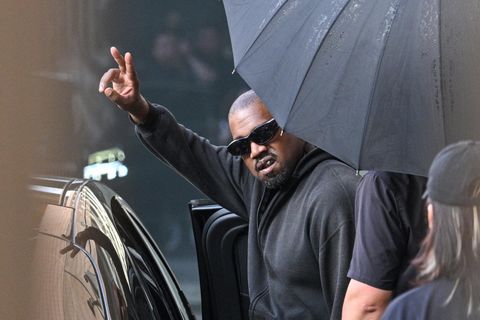 Rapparinn Kanye West hélt tónleika í Shanghai í Kína.