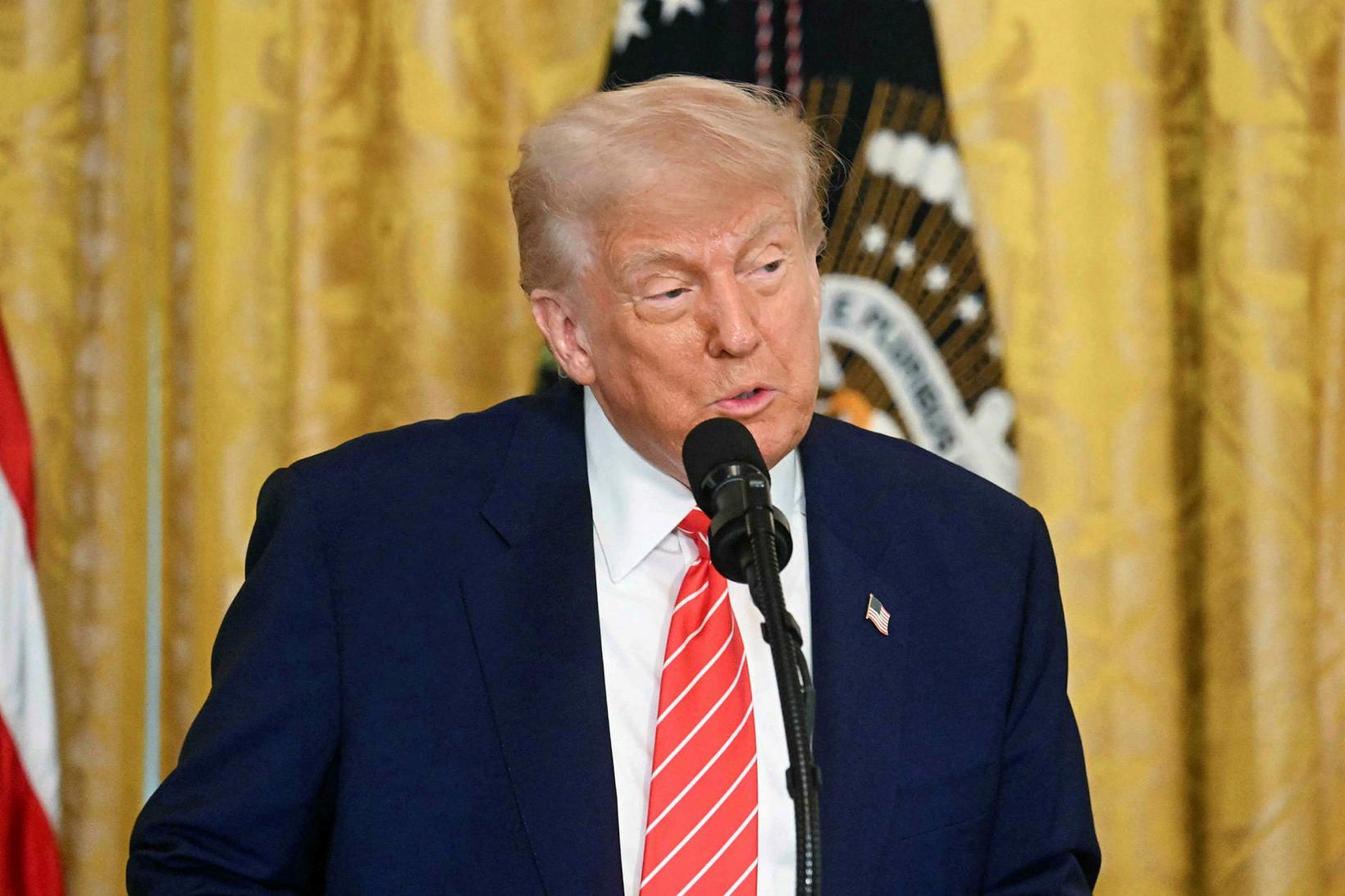 Donald Trump Bandaríkjaforseti.