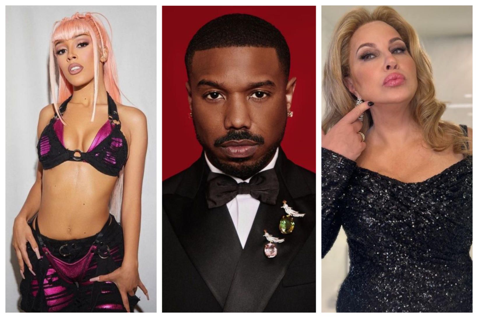 Doja Cat, Michael B. Jordan og Jennifer Coolidge eru á …